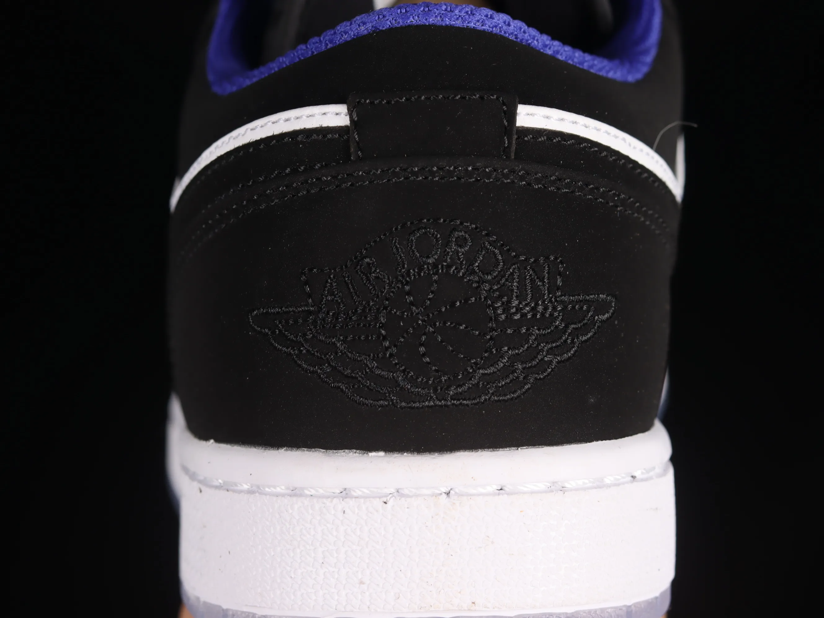 All categories Air Jordan Jordan series basketball shoes Air Jordan 1 Low Air Jordan 1 Low AJ1 Joe 1 crystal black and white low-top cultural basketball shoes 553558-108